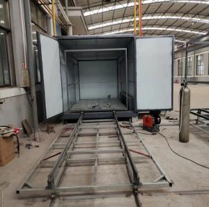 Quality Electrostatic Powder Coating Batch Baking Oven For Gas / LPG Cylinder wholesale