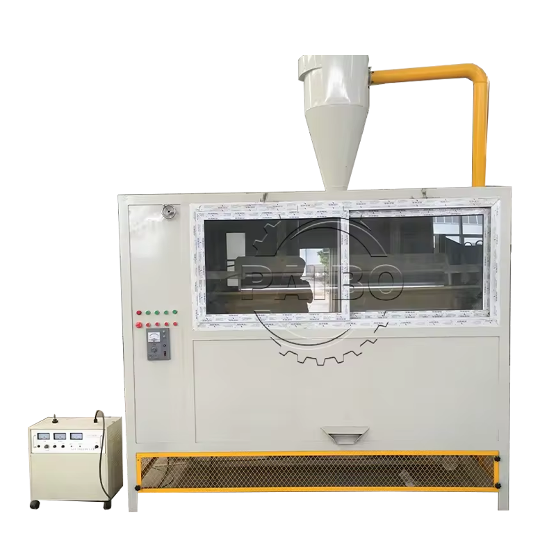 Electrostatic Separator for Plastic Rubber Silicon Separation in Machinery Repair Shops
