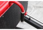 Red Full Fitness Seated Leg Press Machine For Muscle Exercise
