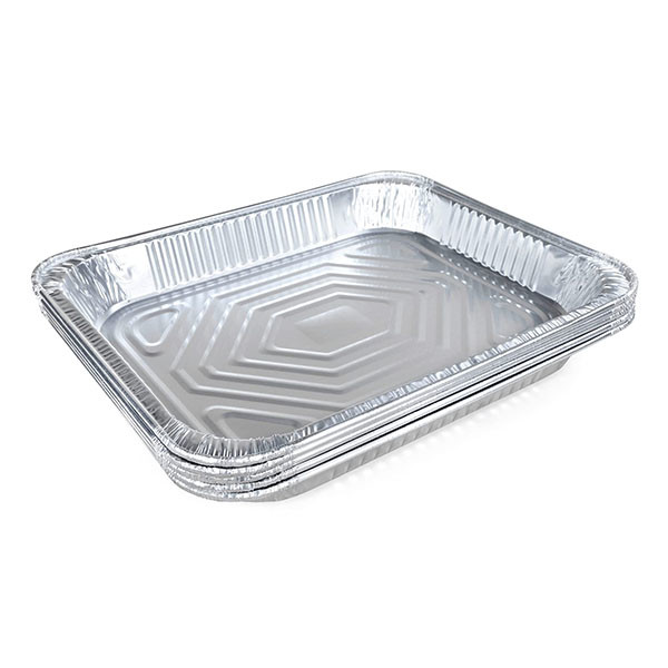 50 Gauge BBQ Aluminum Foil Roasting Pan Roaster Tin Foil Tray