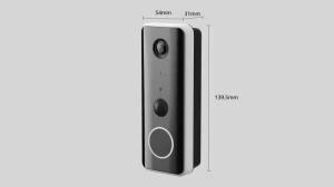 China Night Vision WIFI Video Doorbell 4 - 6months Battery Duration Cloud/Micro SD Card Storage on sale
