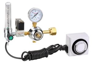 Quality 50 PSI Compressed Gas Pressure Regulator , Automatic CO2 Gas Pressure Regulator wholesale