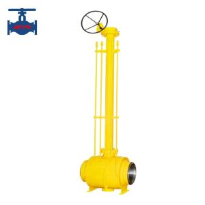 Quality Underground double released welded ball valve wholesale