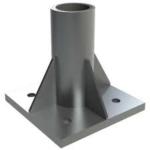 Energy-saving Custom Made Stainless Steel Floor Mount Base Plate at Reasonable