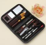12 in 1 Manicure Kit and Cosmetic brush Set