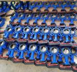 DIN PN10 PN16 cast iron butterfly valve