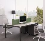 Eco friendly Desk Acoustic Screens Acoustic Noise Cancellation Office Desk