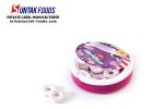 Colorful Sour Fruit Candy Hole Shape Sugar Free Low Carb Candy