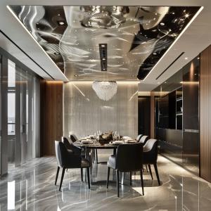 Quality Silver Gold Stainless Steel Perforated Metal Sheet External Wall Panel Aluminum Composite Panels wholesale