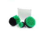 Long Bristle Green Tile Electric Scrub Brush 2 Inch Apply To Kitchen / Tub