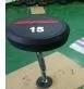 Quality Adjustable Weight 20 Lb Straight Rubber Fixed Barbell Strength Training OEM wholesale