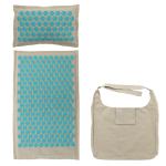 Coconut Fiber Yoga Acupuncture Mat Set For Foot Back Neck Pain Relief