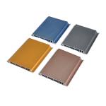 6063 Anodized Aluminum Extrusions Trailer Profile Customized Color