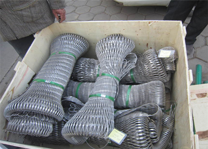 304/316 Ferrule Stainless Steel Wire Rope Mesh For Bag Protector