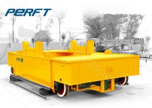 Quality Anti - Heat Steel Rail Transfer Cart Customized Size With Remote Control wholesale