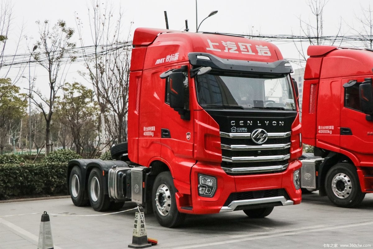 SAIC Hongyan Jieshi H6 6X4 New Energy EV Heavy Truck 89km/h