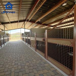 Quality Strong Durable Easily Assembled Portable Horse Stall Panels Bamboo Horse Stable Box wholesale