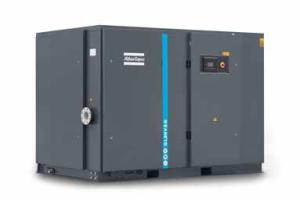 Quality Atlas Copco 90 Kw Oil Injected Rotary Screw Air Compressor Grey wholesale