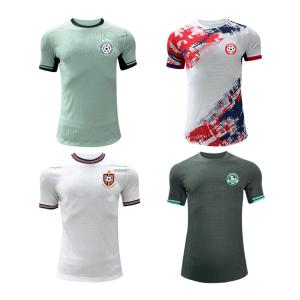 Quality 2024 European Championship Jerseys White / Black / Light Green Color wholesale