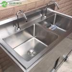 Medical Stainless Steel Sink with Sensor Faucet