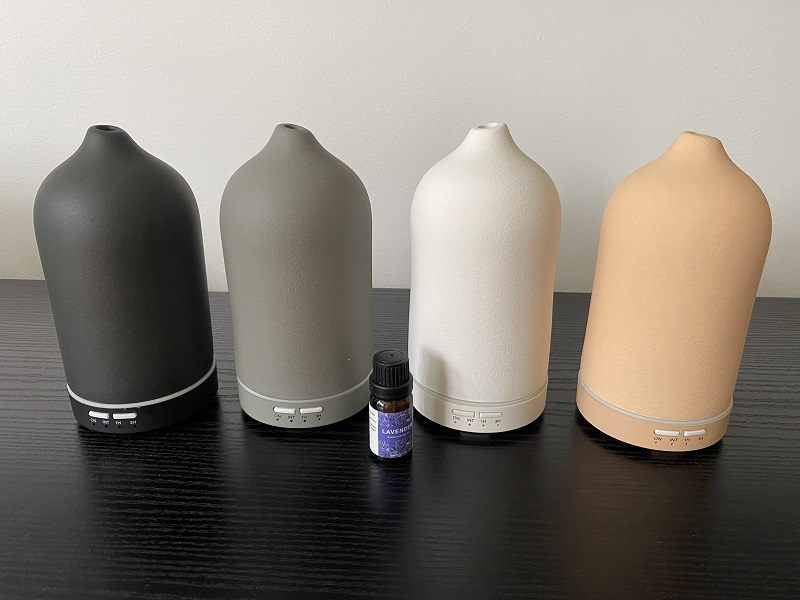 HOMEFISH 100ml Essential Oil Diffusers No Water 2.4MHz