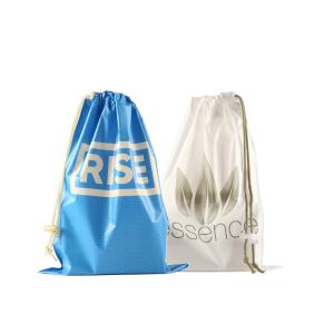 Quality Printed Dual Layers Medicine LDPE Plastic Drawstring Bag wholesale