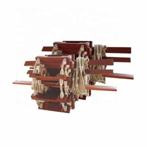 Quality Boat Aluminum Pilot Rope Ladder 525mm Length Steps High Durability wholesale