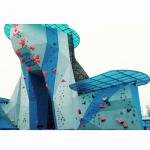 Age Adult Green 2020 Fiberglass Rock Climbing Wall Volumes for Indoor Bouldering