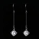 2018 Fashion American style lady parts Earrings Ear Drops Silver Exported Korea