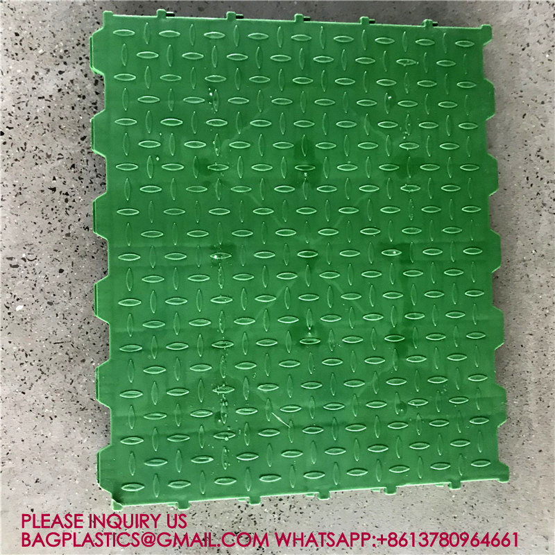600*600mm Plastic Slats Blind Floor For Pig Farrowing Crate Equipment automatic pig injection