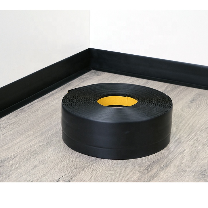4" to 6" Flexible PVC Wall Baseboard Trim with Payment Term of 30% Deposit 70% Balance