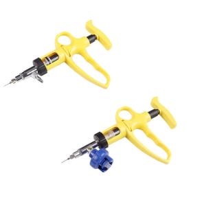 Quality Continuous Veterinary Cattle Vaccine Syringes Medicine Injection Gun wholesale