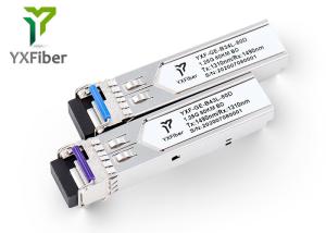 Quality 80km 1.25G BIDI SFP Fiber Optical Transceiver Module LC Connector wholesale