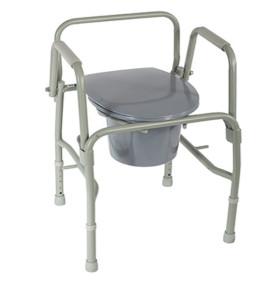 Quality Portable Pregnant Hospital Toilet Chair Disabled Bedside Portable Commode wholesale