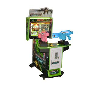 Quality Children Shooting Arcade Machine 22 inches Simulator Gun Shooting Kids Supply wholesale