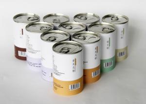 Quality Waterproof CMYK printed Paper tube packaging , Dried Fruit Tube Box wholesale