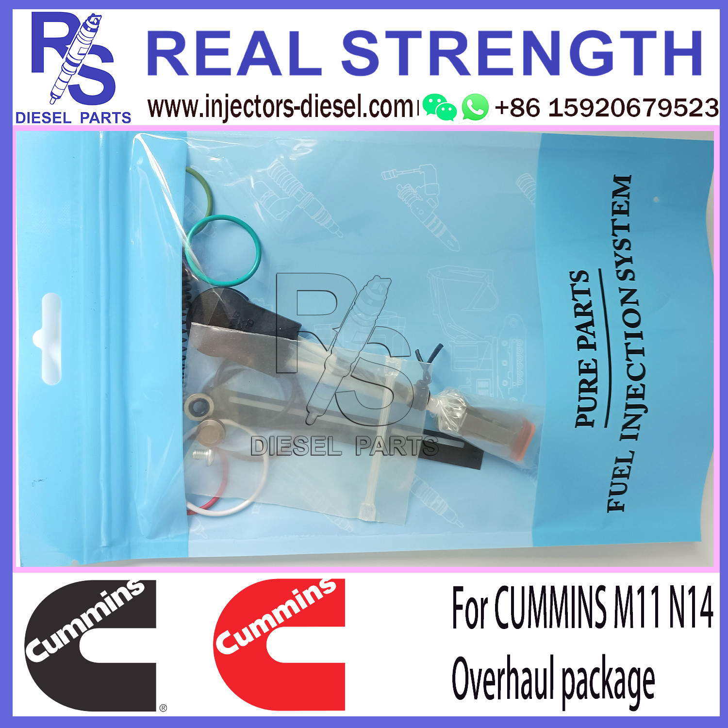 CUMMINS M11 N14 Injector Repair Kit Original Fuel Injector Kit
