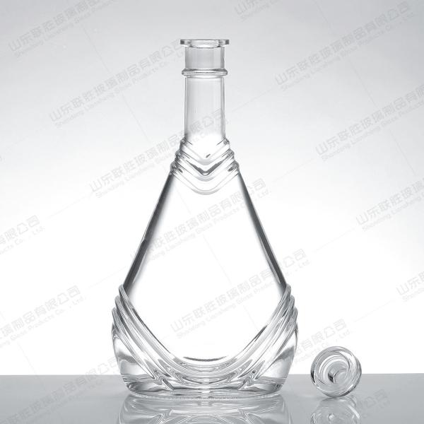 500ml 750ml 1000ml Glass Bottles for Gin Whisky Liquor Vodka Spirit Customized