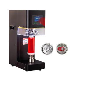Quality Factory Manufacturer Fully Automatic Soda Tin Can Sealing Seamer Machine for Bubble Tea Can Packaging Manual Driven for Paper wholesale