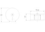 Project Customization 304 Stainless Steel Modern Satin Bathroom Accessories Wall