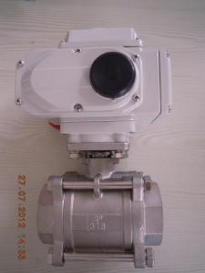 Quality Electric Stainless Steel DN10 - DN100 Ball Valve for gas, steam, water and oil wholesale