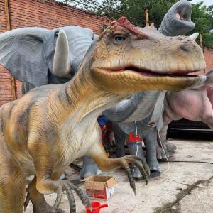 Quality Sunproof / Windproof Most Realistic Dinosaur , Life Size Dinosaur Model wholesale