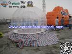 Double Layer 4 M Diameter Inflatable Outdoor Bubble Tent / Clear Dome Tent