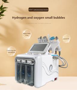 Quality 6 In 1 Hydrafacial Microdermabrasion Machine Ultrasonic RF Facial Beauty Equipment wholesale
