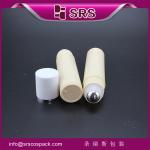 Wholesale luxury Cylinder roll on plastic container bottle for eye cream