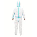 Blue Taped Seams XXL 185cm Disposable Protective Clothing