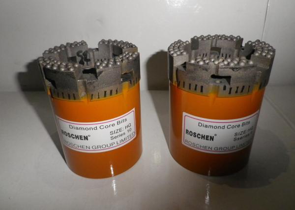 Gold Mining Diamond Core Drill Bits High Productivity Underground Diamond