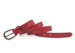 Customized Pin Buckle Women's Fashion Full Grian Leather Belts