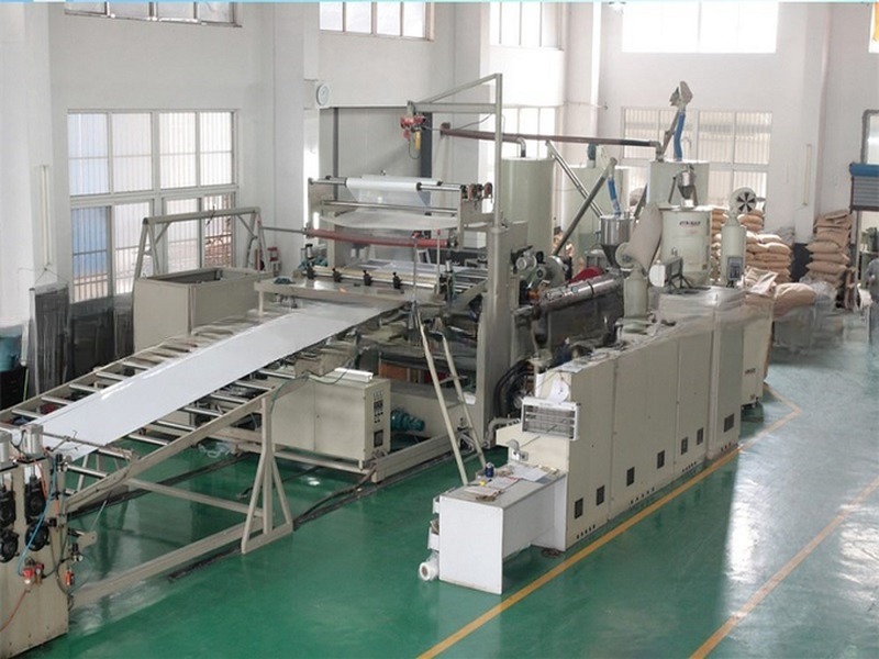 Manufacturing Processing PP ABS PVC Sheet/Board Production Line