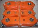 Quality High Mn Steel Crusher Hammer Castings Crusher Wear Parts Mine mills, cement mills, coal mills wholesale